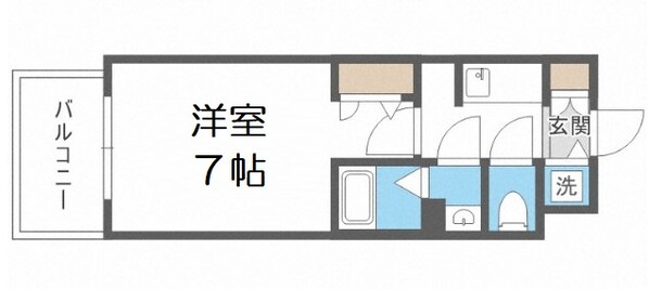 S-RESIDENCE大阪九条NORTHの物件間取画像